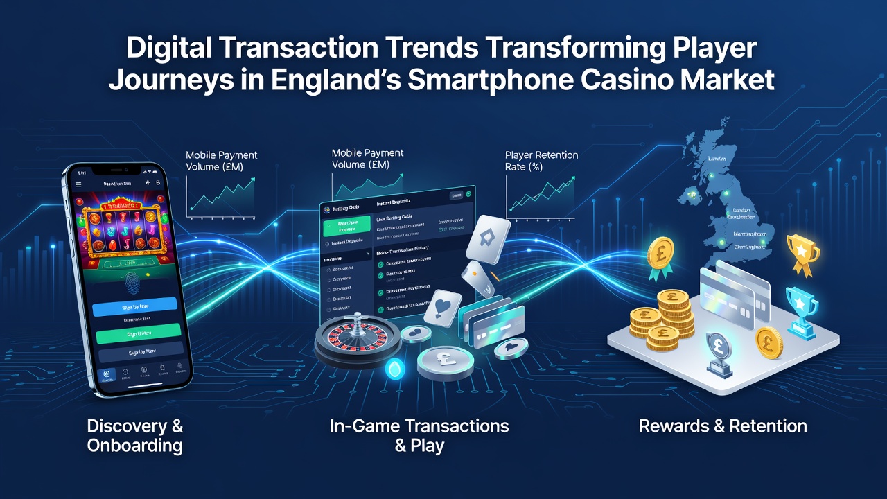 Close-up of smartphone showing biometric payment confirmation during casino gameplay