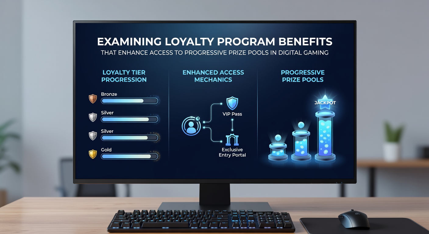 Mobile screen displaying loyalty rewards dashboard connected to progressive jackpot meters