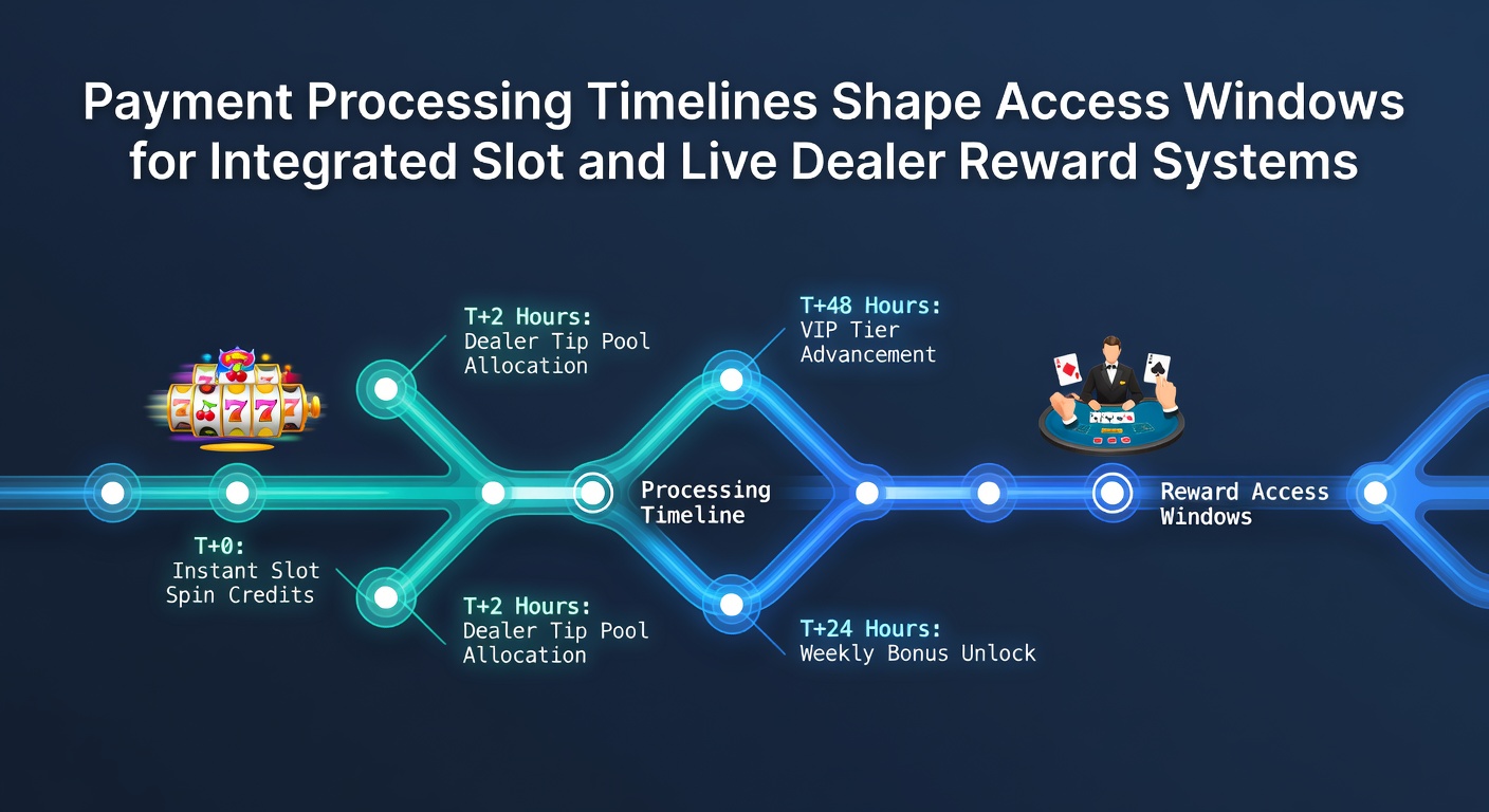 Flowchart illustrating access windows between slot rewards and live dealer bonuses